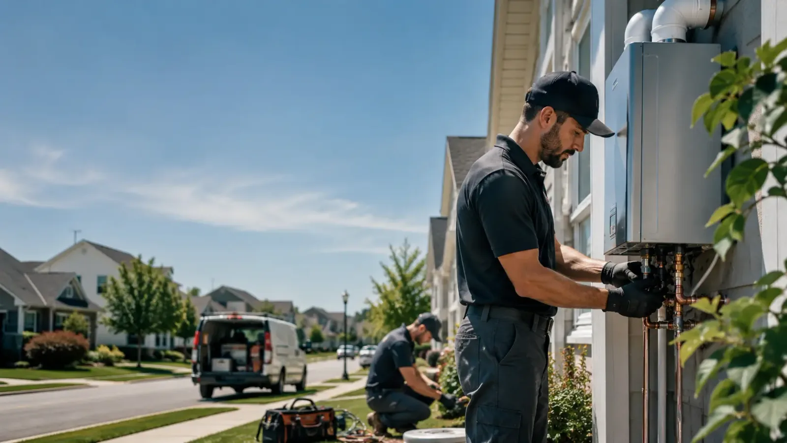 Tankless Water Heater Installation in Lott, TX